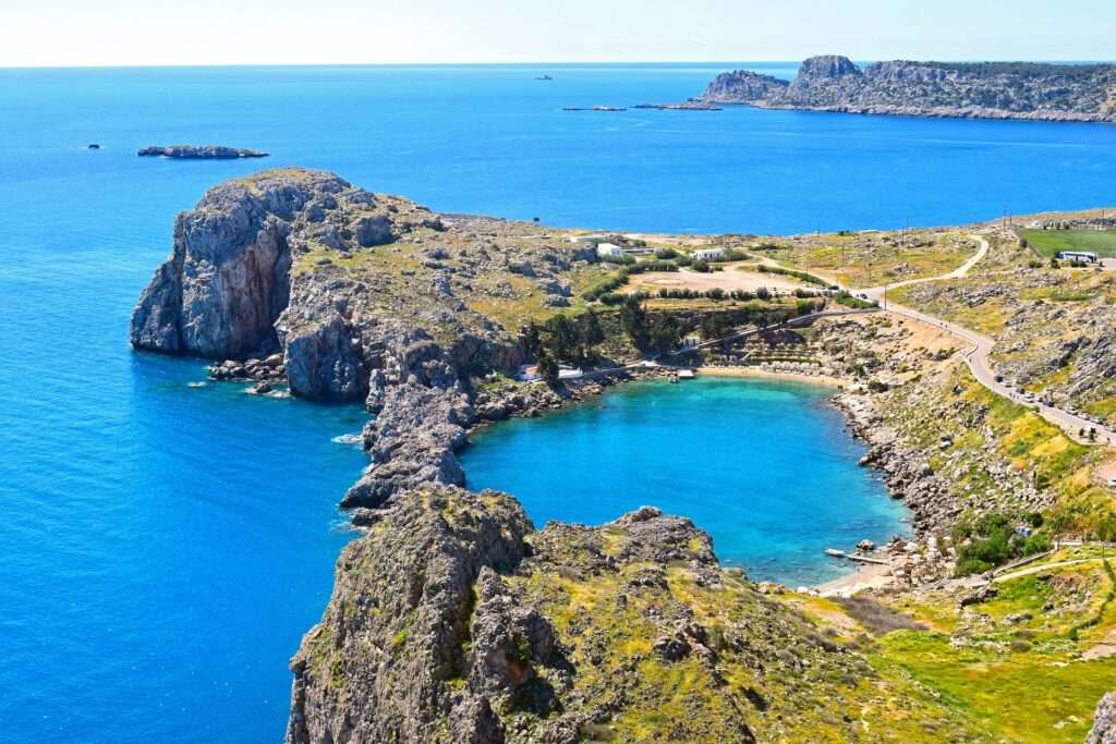 location de voitures Rhodes Crique de St. Paul à Lindos