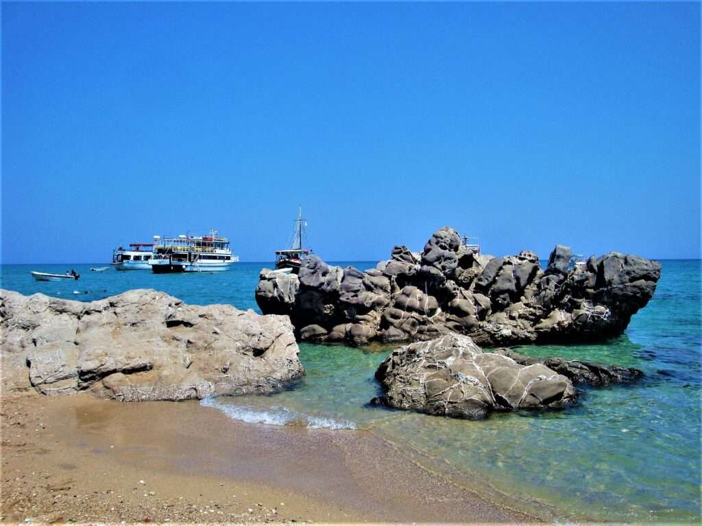 location de voitures Rhodes Plage de Stegna