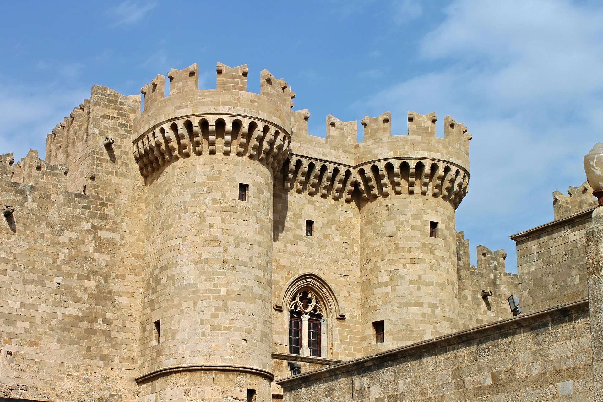 rent a car in Rhodes Medieval Castle of Rhodes Old Town