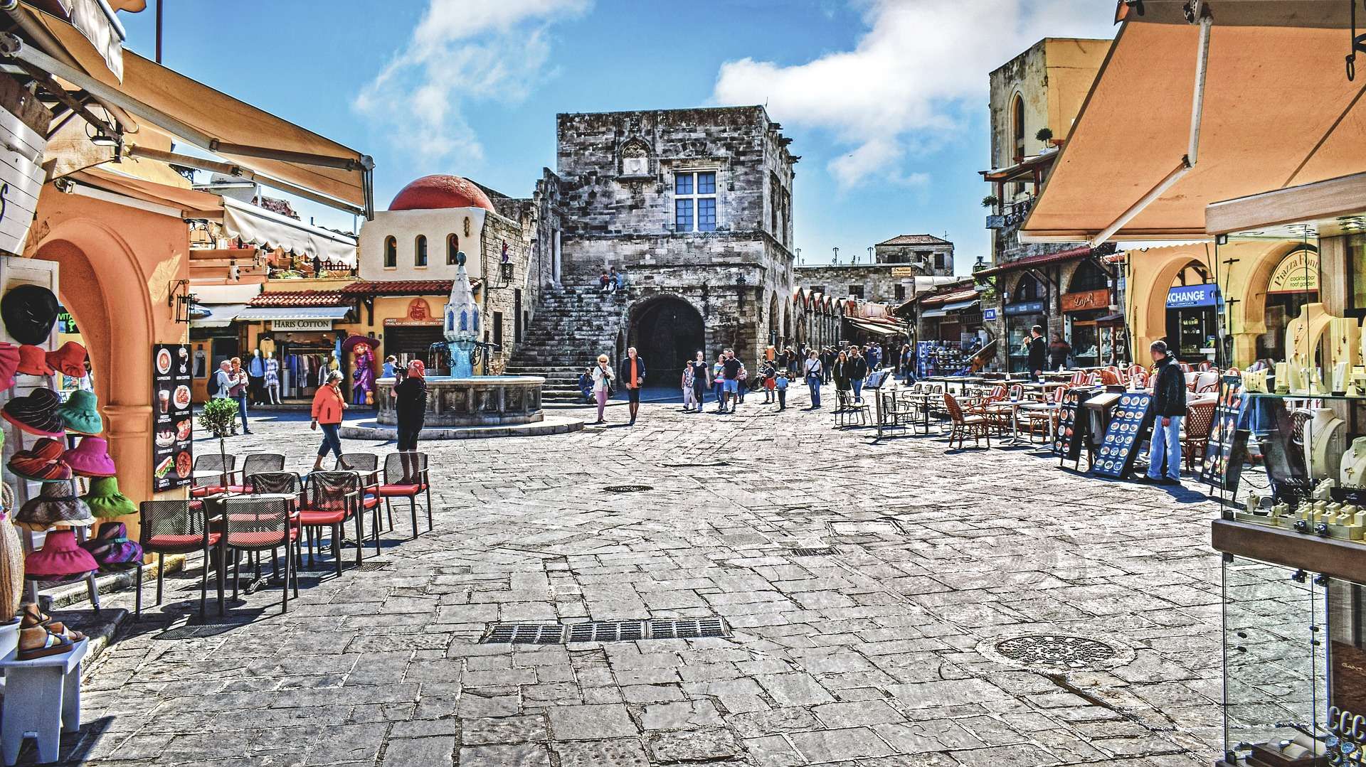 Old Town Square of Rhodes